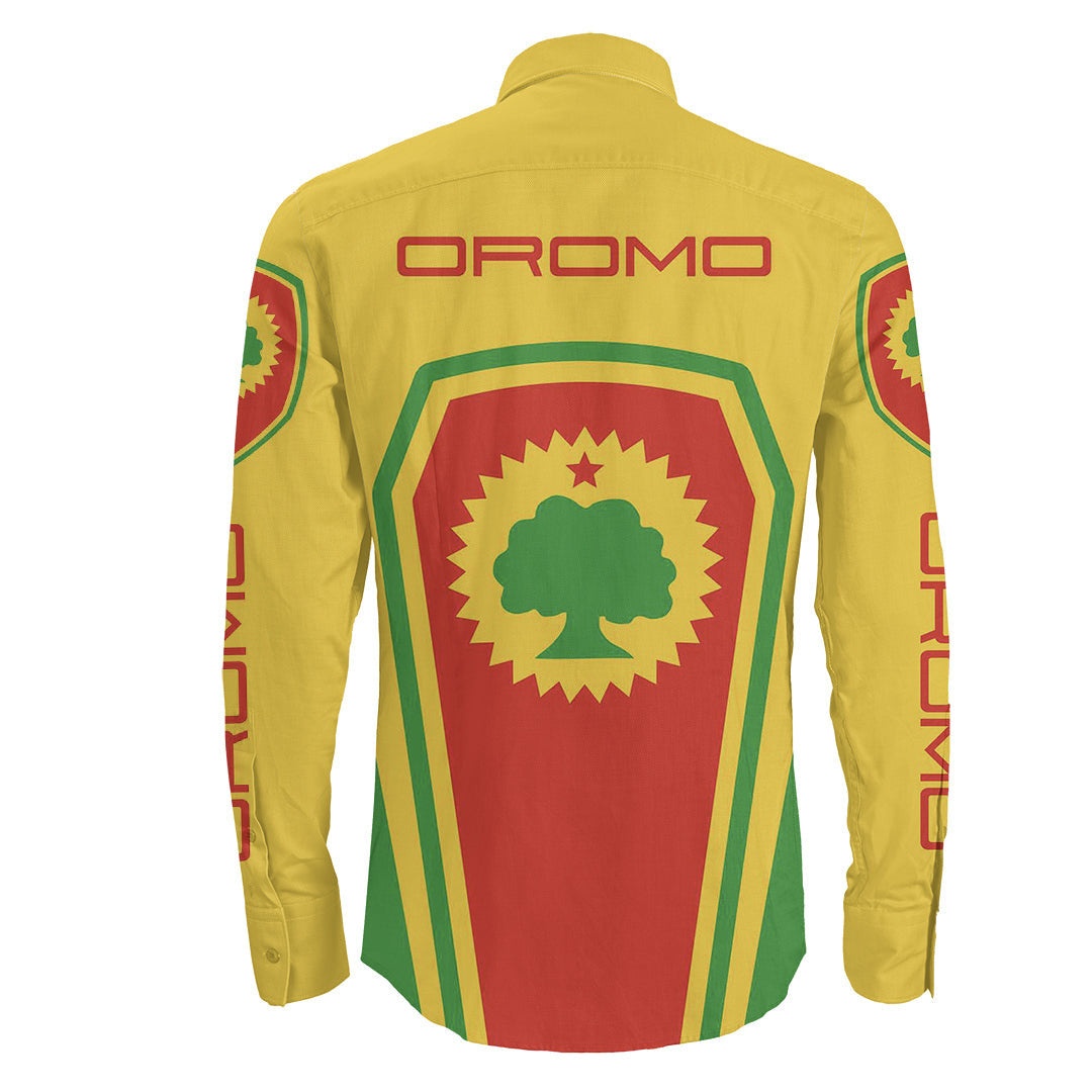 Clothing Oromo Formula One Long Sleeve Button Shirt