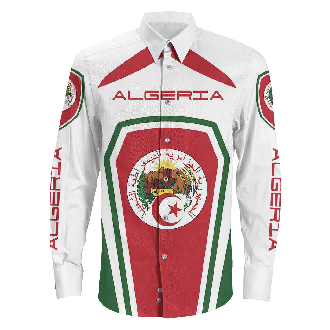 Clothing Algeria Formula One Long Sleeve Button Shirt