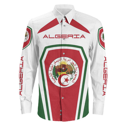 Clothing Algeria Formula One Long Sleeve Button Shirt