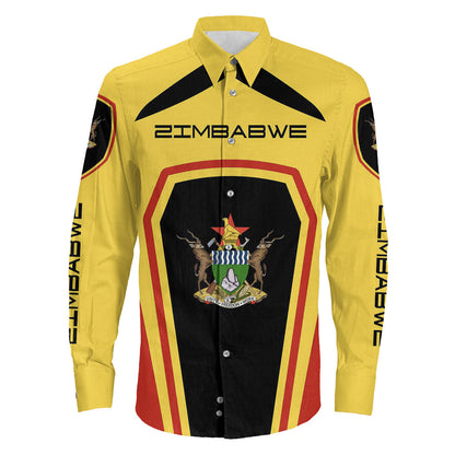 Clothing Zimbabwe Formula One Long Sleeve Button Shirt