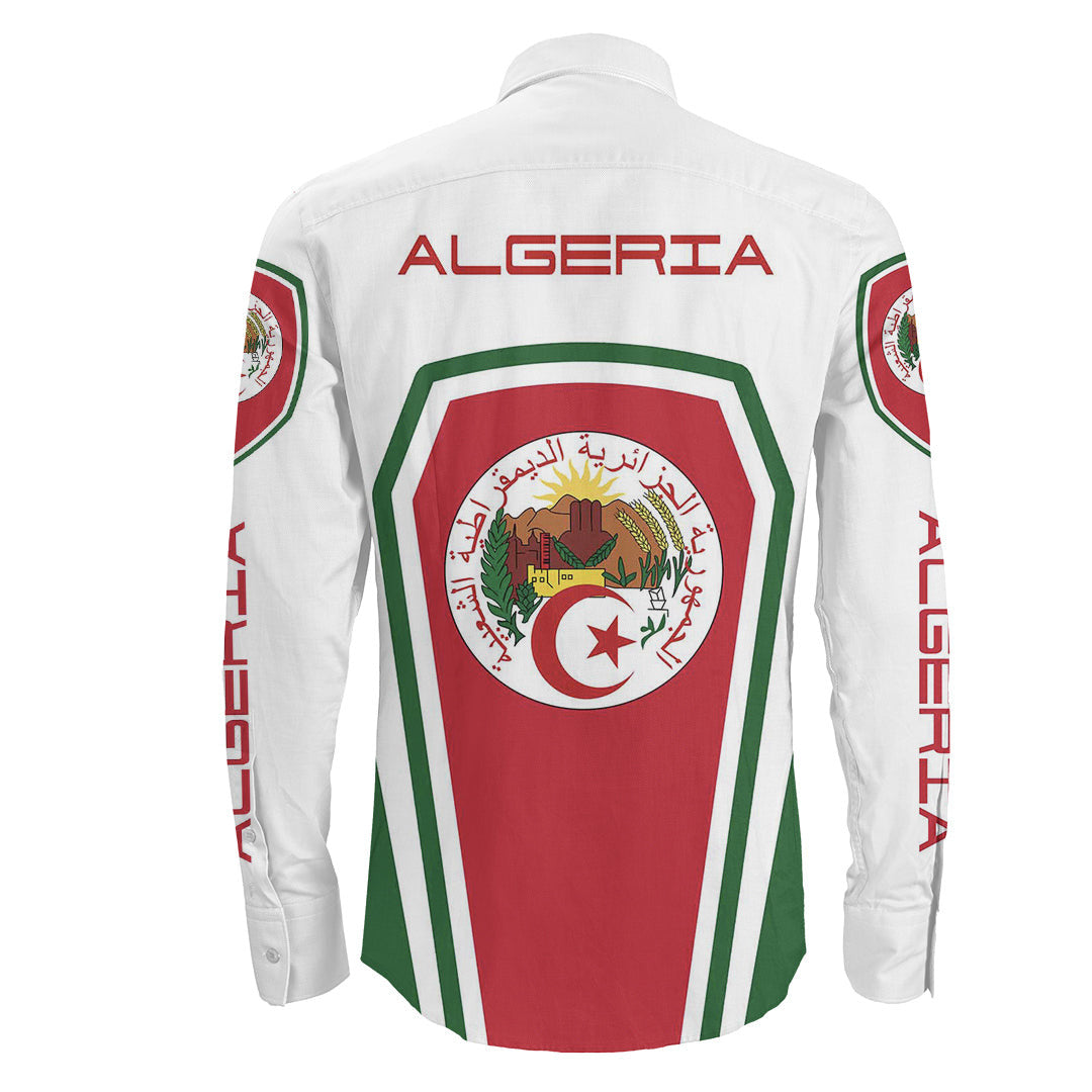 Clothing Algeria Formula One Long Sleeve Button Shirt