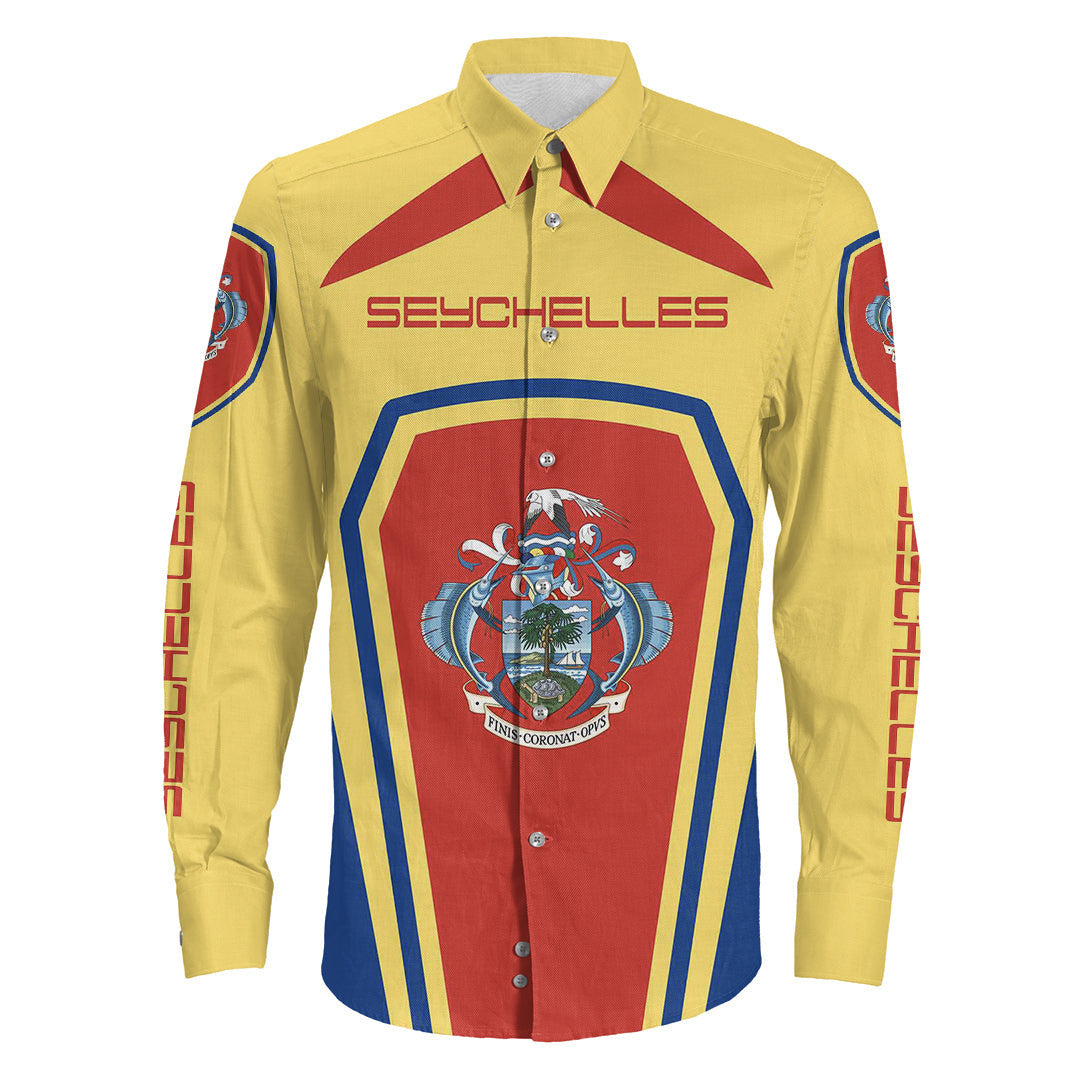 Clothing Seychelles Formula One Long Sleeve Button Shirt