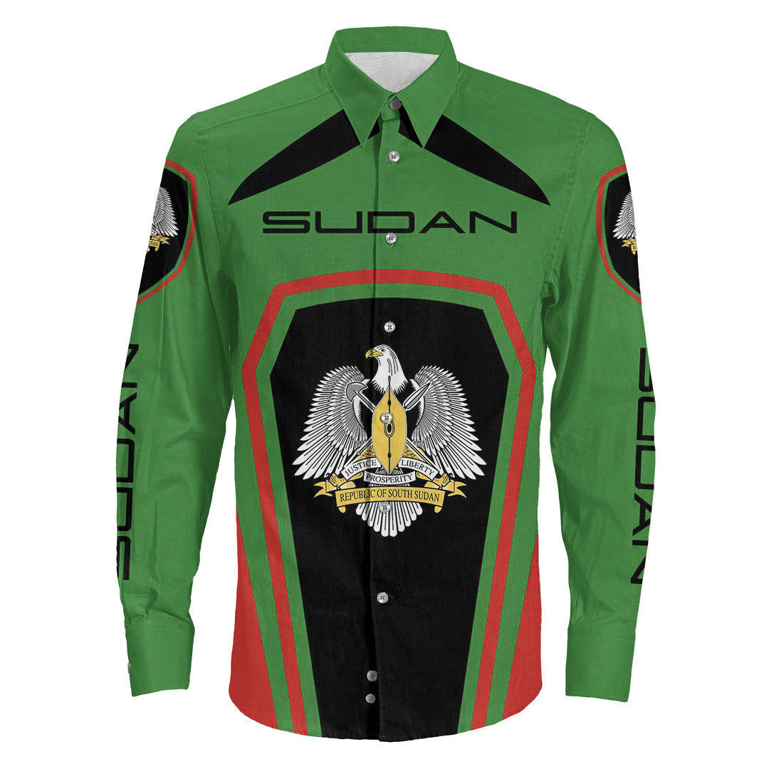 Clothing Sudan Formula One Long Sleeve Button Shirt