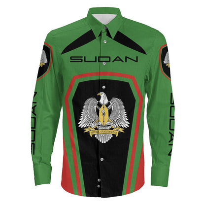 Clothing Sudan Formula One Long Sleeve Button Shirt