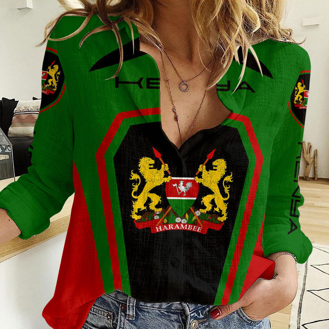 Clothing Kenya Formula One Women's Casual Shirt