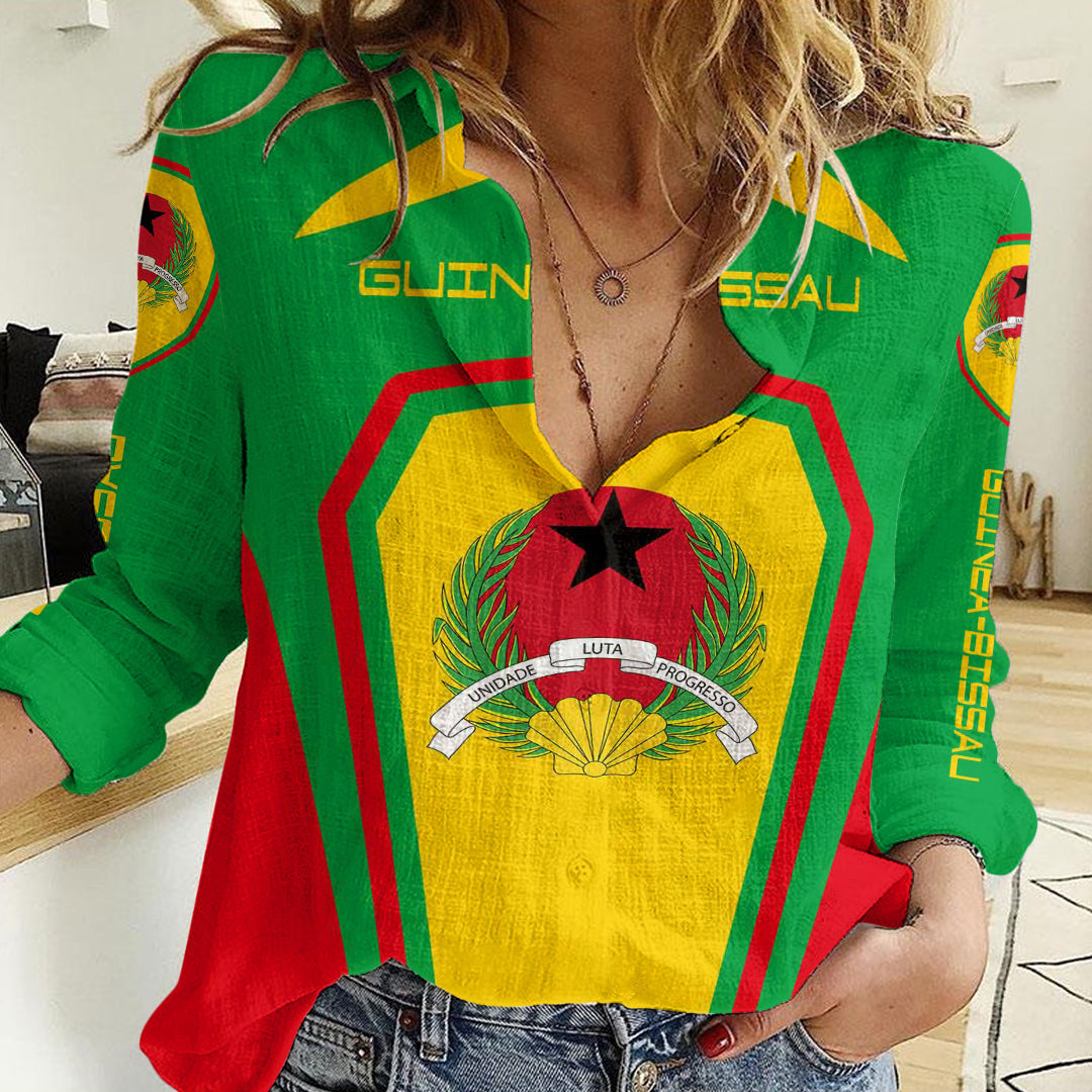 Clothing Guinea Bissau Formula One Women's Casual Shirt