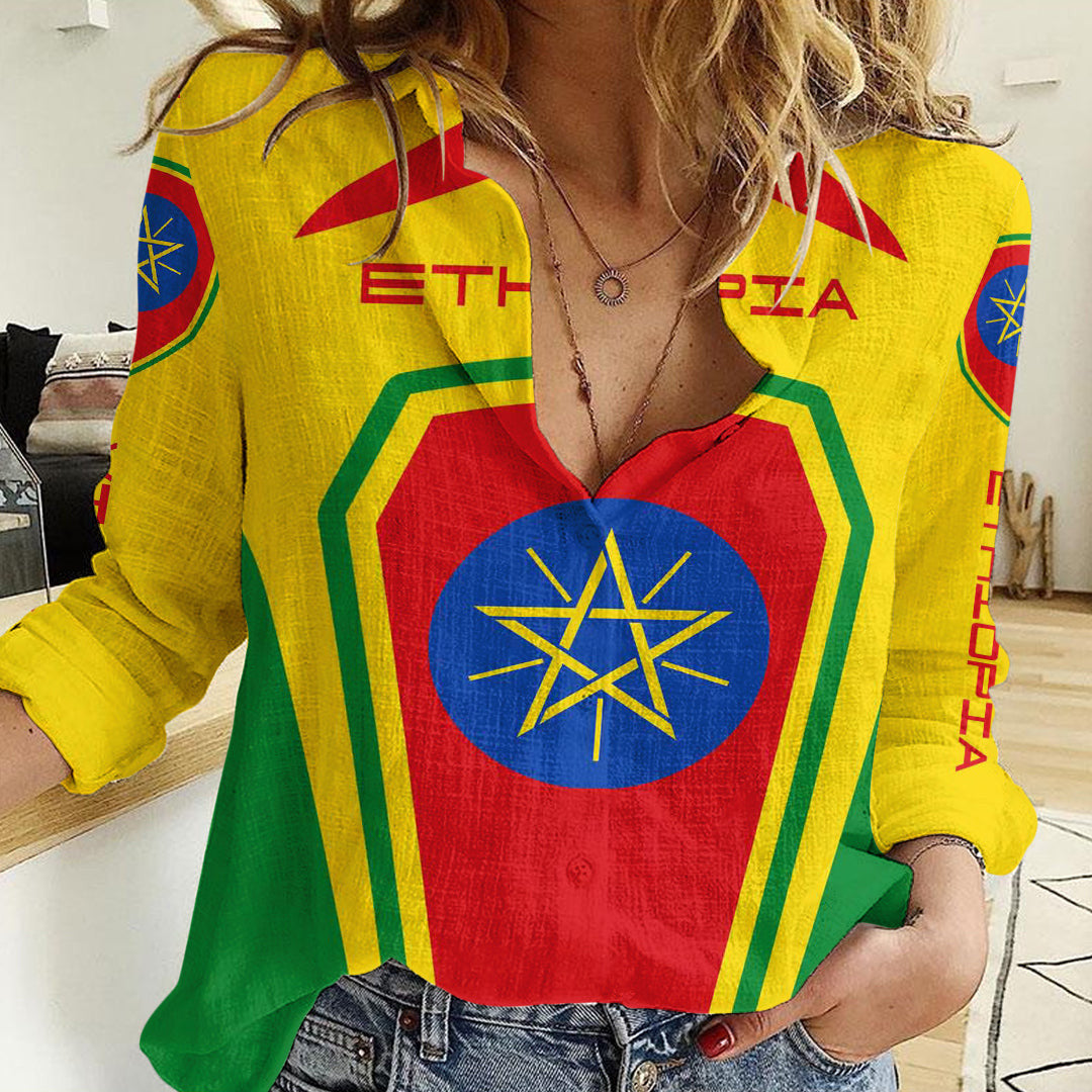 Clothing Ethiopia Formula One Women's Casual Shirt