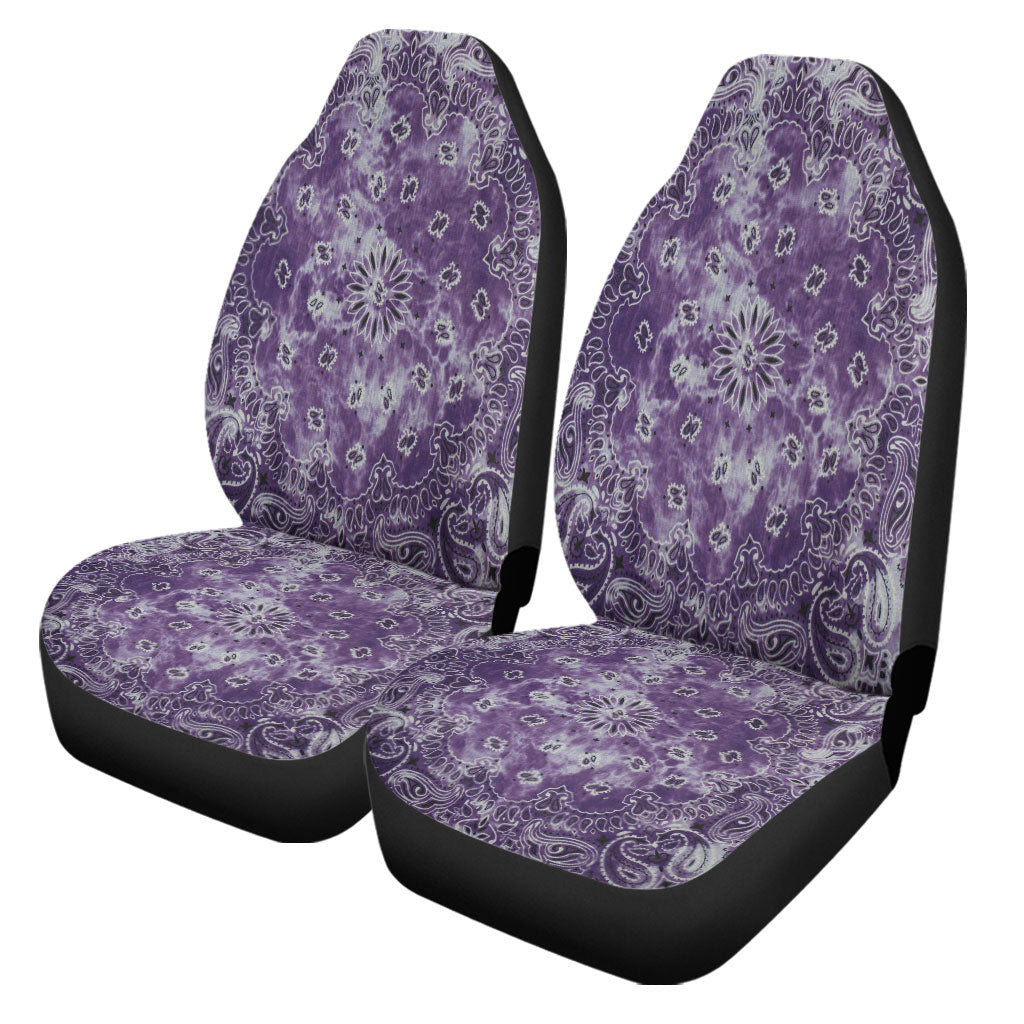 Maori 2021 Car Seat Covers Purple Aotearoa Tattoo