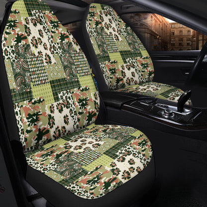 Car Seat Cover Paisley Bandana Pattern Seamless Car Seat Cover
