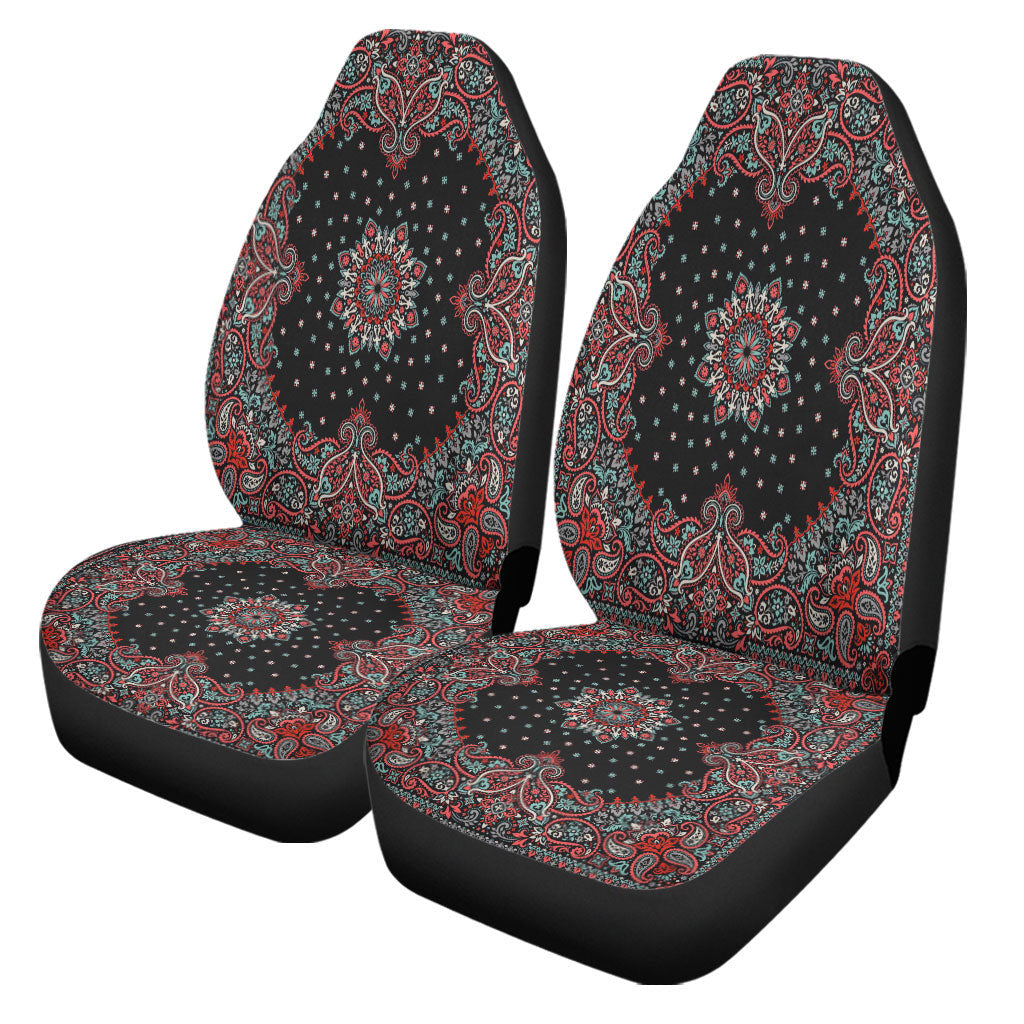Maori 2021 Car Seat Covers Purple Aotearoa Tattoo