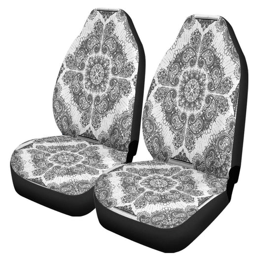 Maori 2021 Car Seat Covers Purple Aotearoa Tattoo