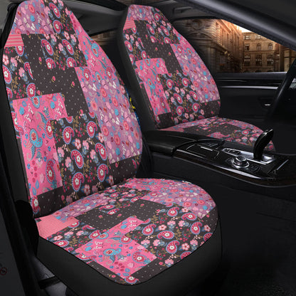 Car Seat Cover Paisley Bandana Pattern Seamless Car Seat Cover