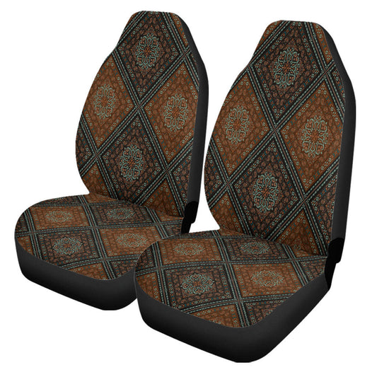 Maori 2021 Car Seat Covers Purple Aotearoa Tattoo