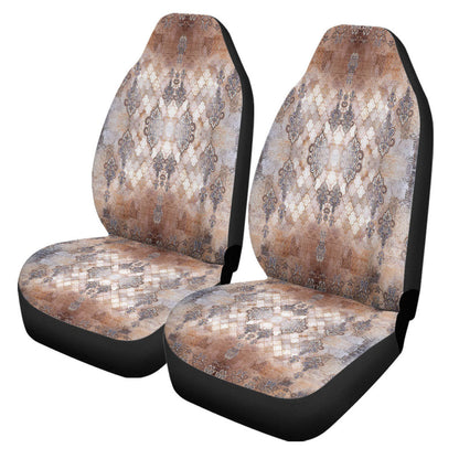 Maori 2021 Car Seat Covers Purple Aotearoa Tattoo