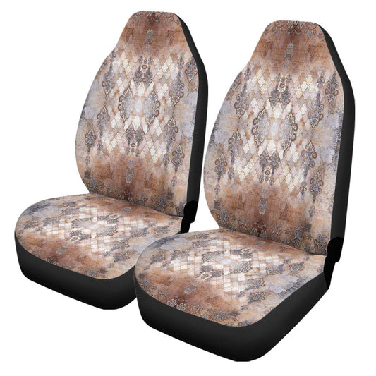 Maori 2021 Car Seat Covers Purple Aotearoa Tattoo