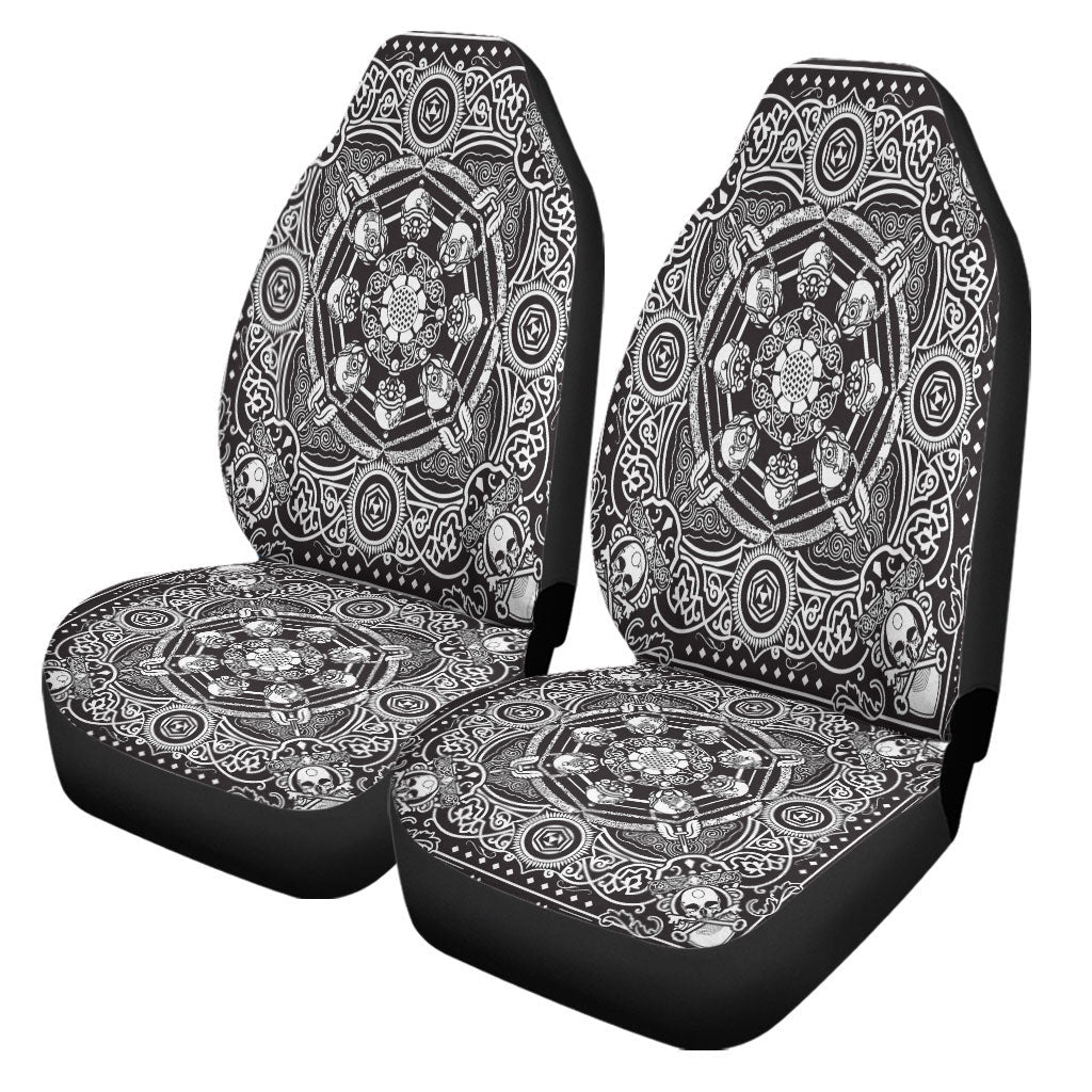 Maori 2021 Car Seat Covers Purple Aotearoa Tattoo