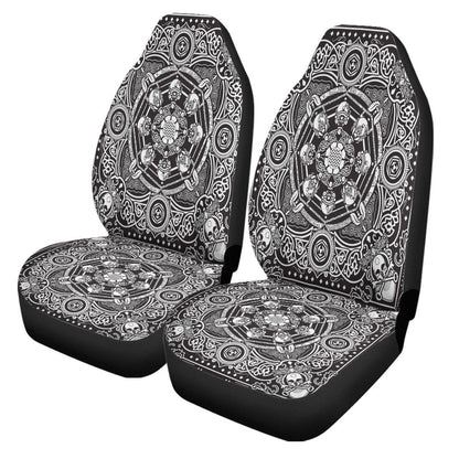 Maori 2021 Car Seat Covers Purple Aotearoa Tattoo