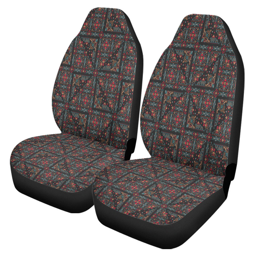 Maori 2021 Car Seat Covers Purple Aotearoa Tattoo