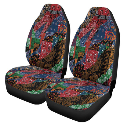 Maori 2021 Car Seat Covers Purple Aotearoa Tattoo