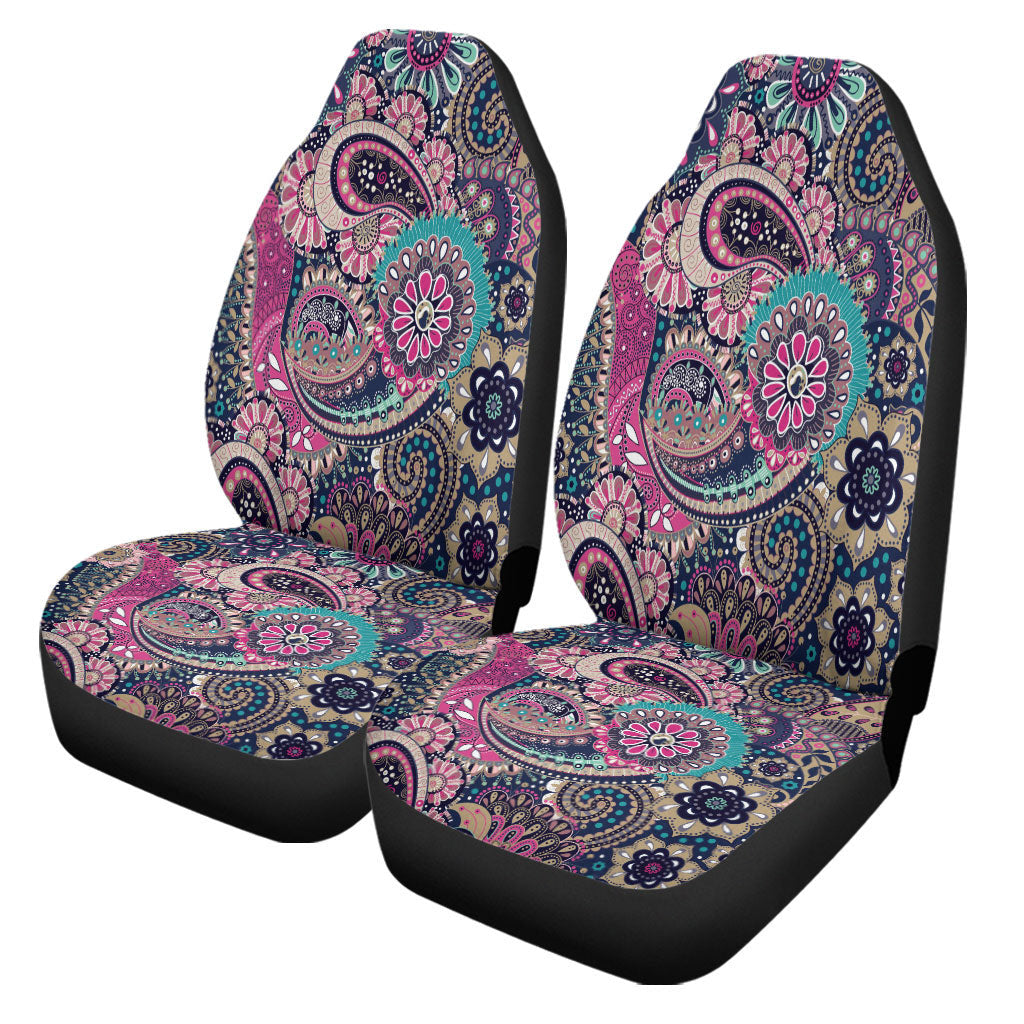 Maori 2021 Car Seat Covers Purple Aotearoa Tattoo