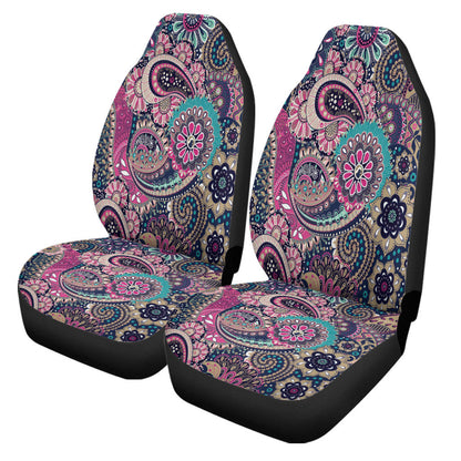 Maori 2021 Car Seat Covers Purple Aotearoa Tattoo