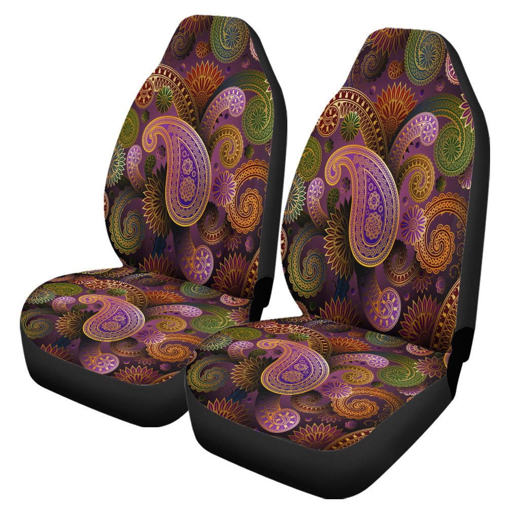 Maori 2021 Car Seat Covers Purple Aotearoa Tattoo
