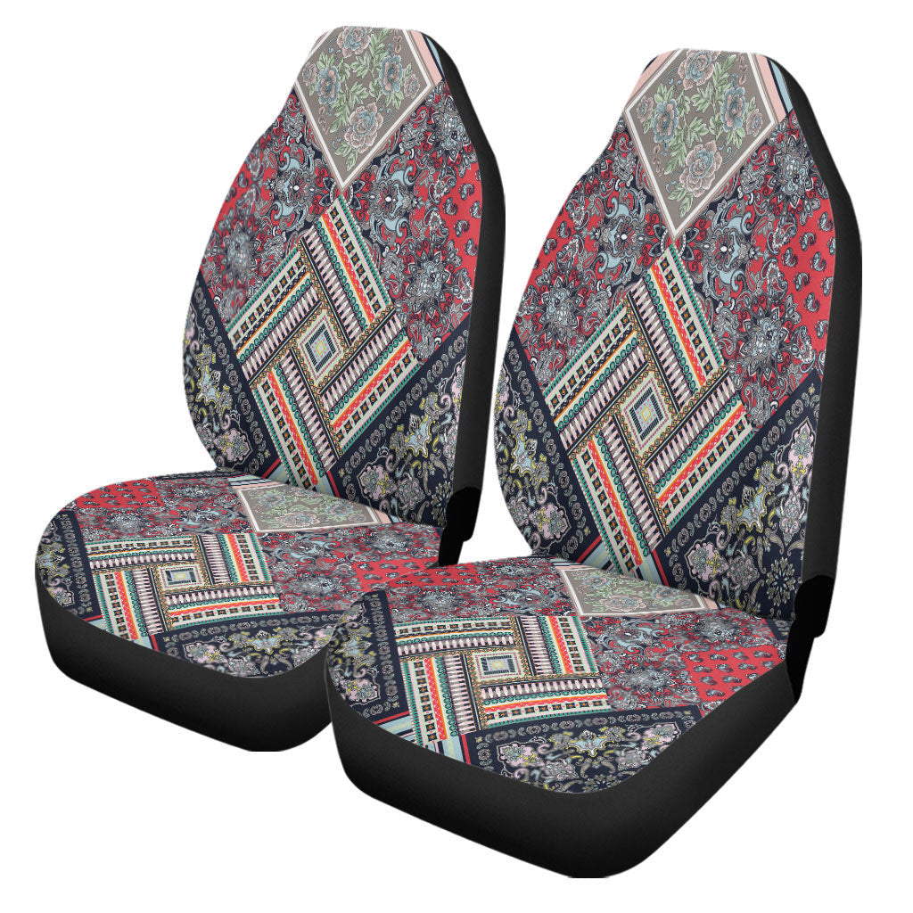 Maori 2021 Car Seat Covers Purple Aotearoa Tattoo