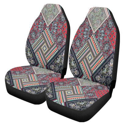 Maori 2021 Car Seat Covers Purple Aotearoa Tattoo