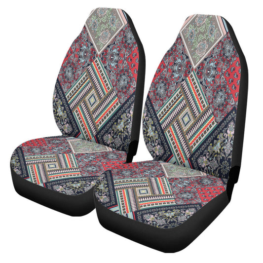 Maori 2021 Car Seat Covers Purple Aotearoa Tattoo