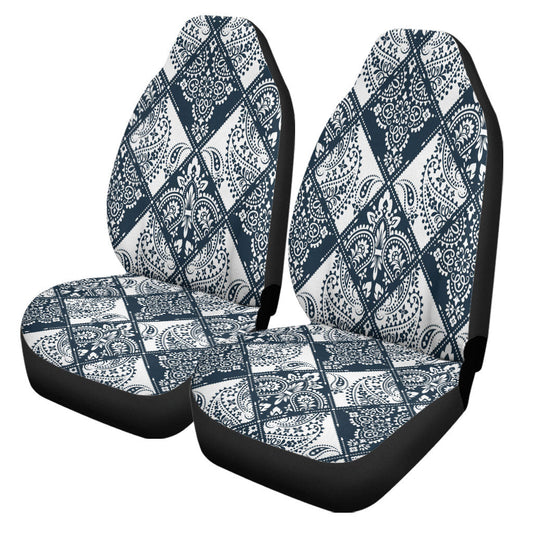 Maori 2021 Car Seat Covers Purple Aotearoa Tattoo