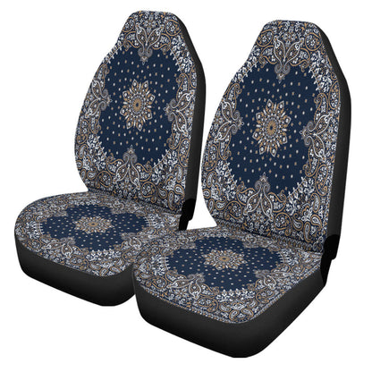 Maori 2021 Car Seat Covers Purple Aotearoa Tattoo