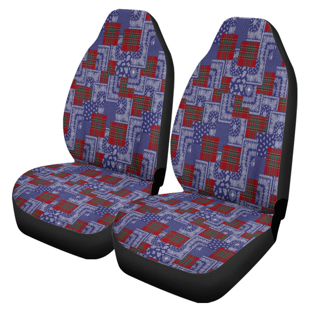 Maori 2021 Car Seat Covers Purple Aotearoa Tattoo