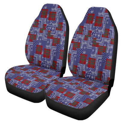 Maori 2021 Car Seat Covers Purple Aotearoa Tattoo