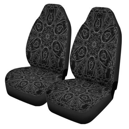 Maori 2021 Car Seat Covers Purple Aotearoa Tattoo
