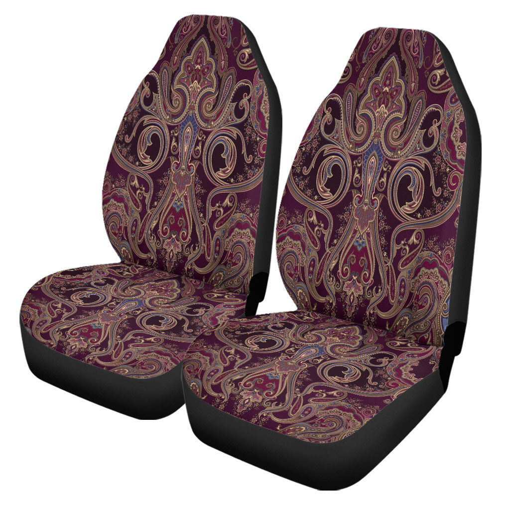 Maori 2021 Car Seat Covers Purple Aotearoa Tattoo