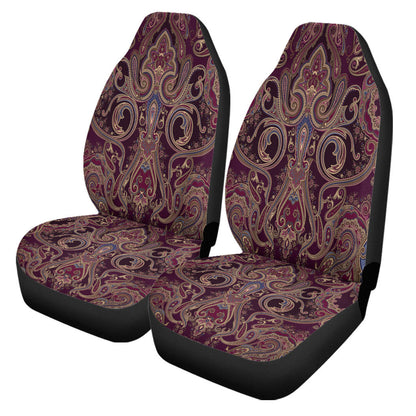 Maori 2021 Car Seat Covers Purple Aotearoa Tattoo