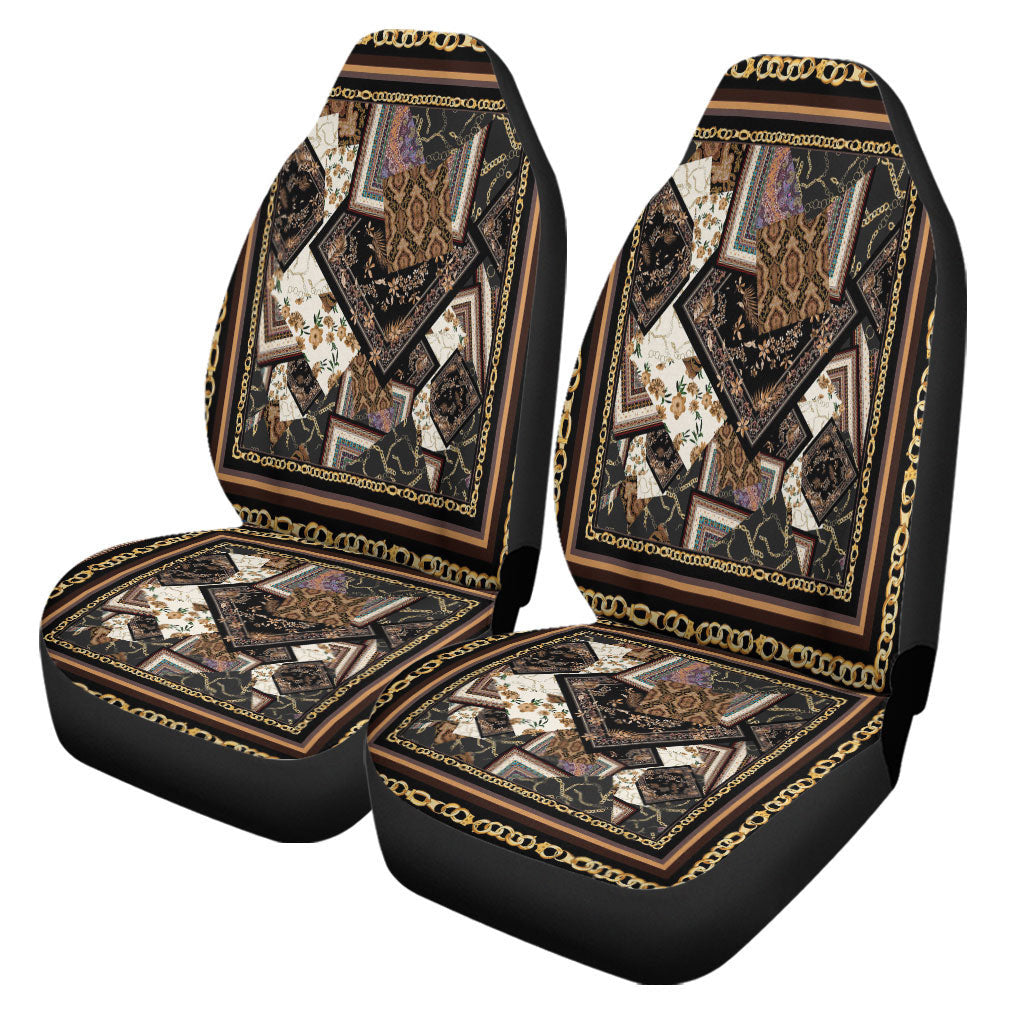 Maori 2021 Car Seat Covers Purple Aotearoa Tattoo