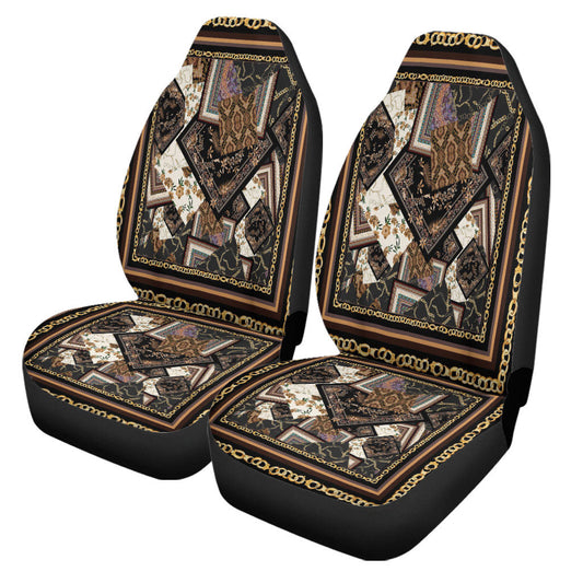 Maori 2021 Car Seat Covers Purple Aotearoa Tattoo