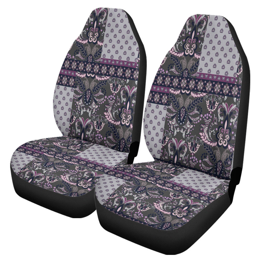 Maori 2021 Car Seat Covers Purple Aotearoa Tattoo