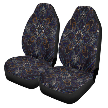 Maori 2021 Car Seat Covers Purple Aotearoa Tattoo