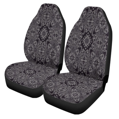Maori 2021 Car Seat Covers Purple Aotearoa Tattoo