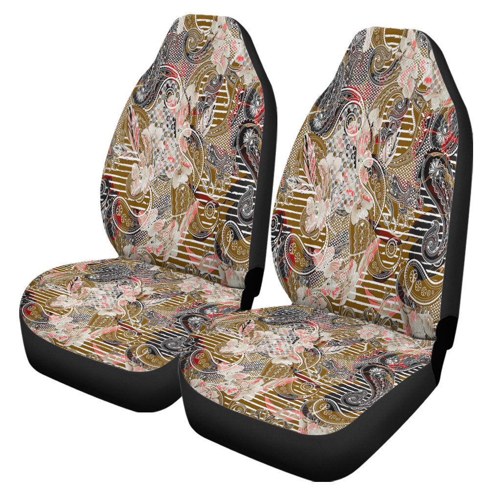 Maori 2021 Car Seat Covers Purple Aotearoa Tattoo