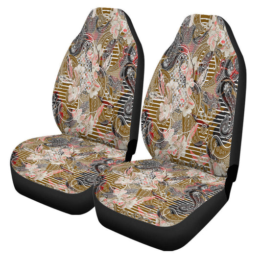 Maori 2021 Car Seat Covers Purple Aotearoa Tattoo
