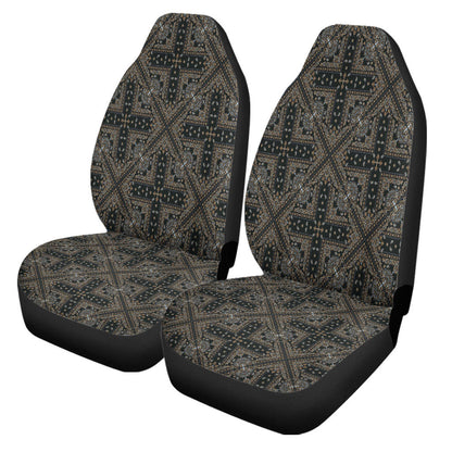 Maori 2021 Car Seat Covers Purple Aotearoa Tattoo