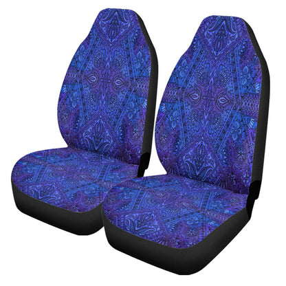 Maori 2021 Car Seat Covers Purple Aotearoa Tattoo