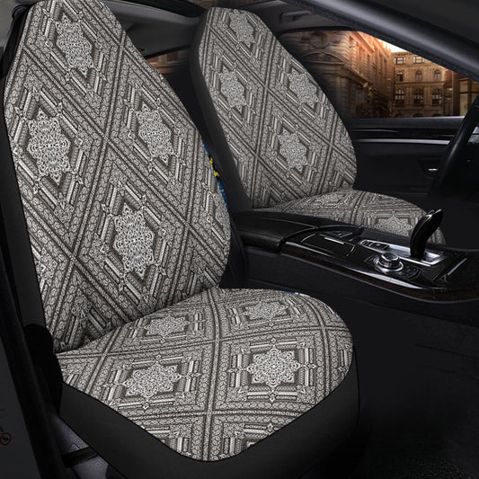 Car Seat Cover Paisley Bandana Pattern Seamless Car Seat Cover