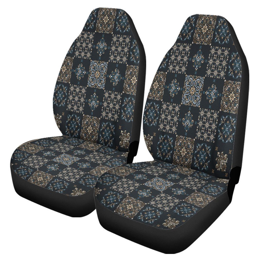 Maori 2021 Car Seat Covers Purple Aotearoa Tattoo