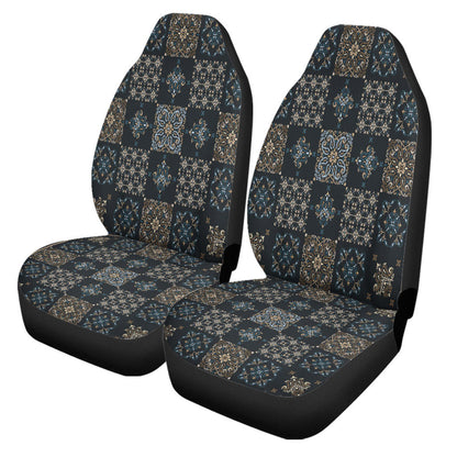 Maori 2021 Car Seat Covers Purple Aotearoa Tattoo