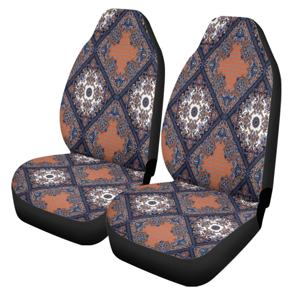 Maori 2021 Car Seat Covers Purple Aotearoa Tattoo