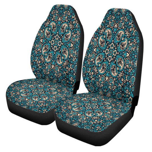 Maori 2021 Car Seat Covers Purple Aotearoa Tattoo